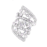 Bubble Stone Cluster Stretch Ring - Madeline Love - Flyclothing LLC
