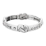 Love Message Stretch Bracelet - Madeline Love - Flyclothing LLC
