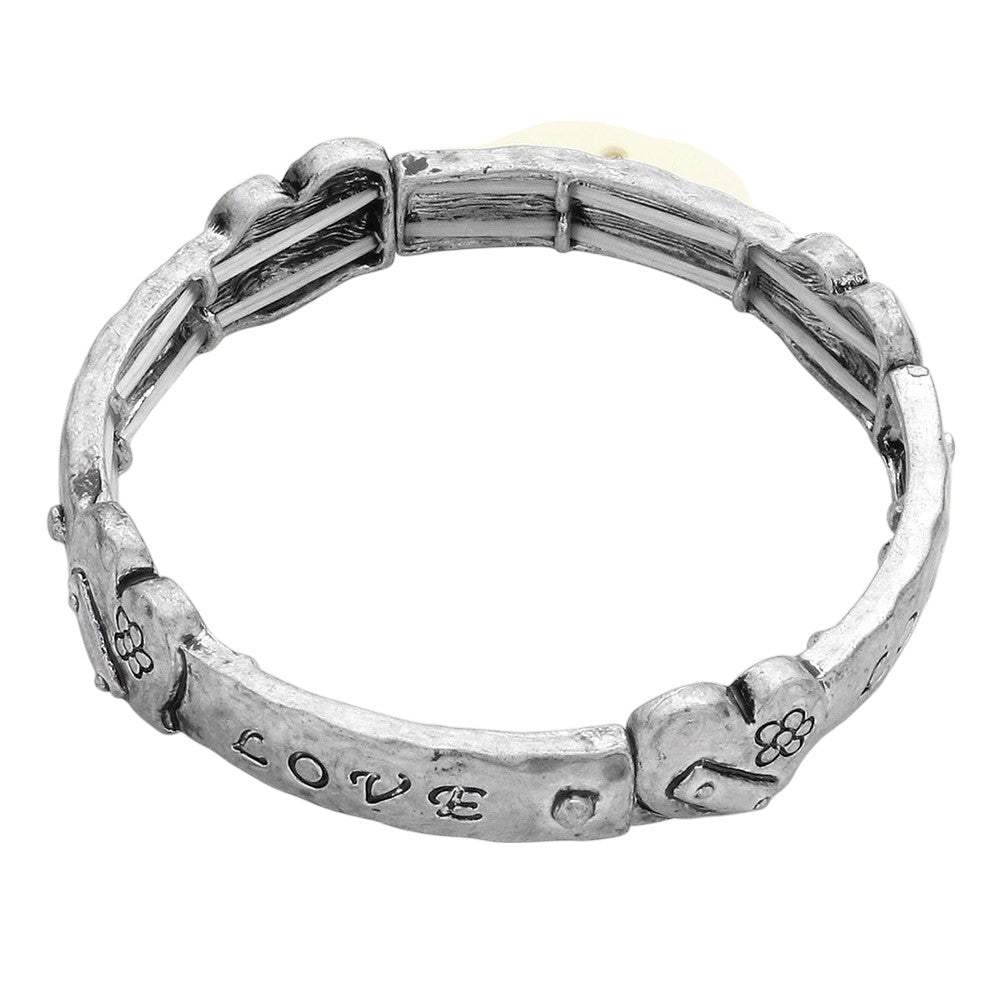 Love Message Stretch Bracelet - Madeline Love - Flyclothing LLC