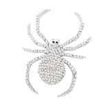 Crystal Embellished Spider Brooch - Madeline Love - Flyclothing LLC