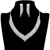 Crystal Rhinestone Pave Necklace - Madeline Love - Flyclothing LLC