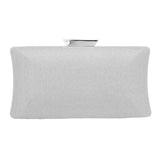 Glittered Rectangle Evening Clutch Crossbody Bag - Madeline Love - Flyclothing LLC