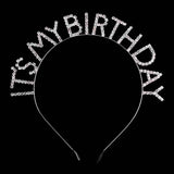 It's My Birthday Rhinestone Headband - Madeline Love - Flyclothing LLC