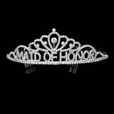 Maid Of Honor Rhinestone Princess Tiara - Madeline Love - Flyclothing LLC