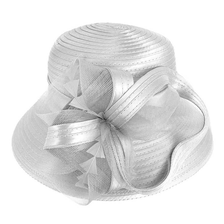 Mesh Bow Dressy Hat - Madeline Love - Flyclothing LLC