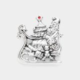 Metal Santa Claus Pin Brooch Pendant - Madeline Love - Flyclothing LLC