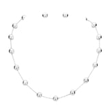 Metal Station Necklace - Madeline Love - Flyclothing LLC