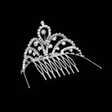 Mini Crystal Rhinestone Pave Princess Tiara - Madeline Love - Flyclothing LLC