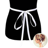 Multi Stone Embellished Sash Ribbon Wedding Belt Headband - Madeline Love - Flyclothing LLC