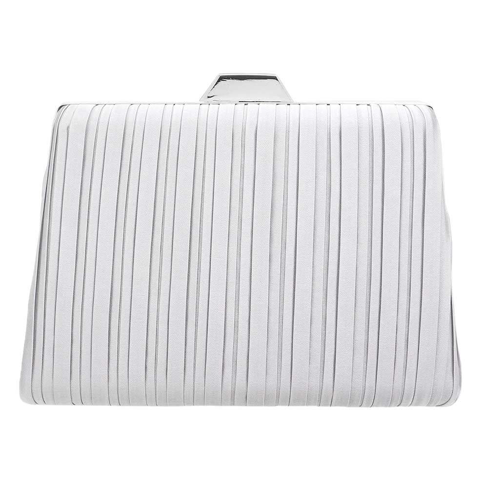 Pleated Evening Clutch Crossbody Bag - Madeline Love - Flyclothing LLC