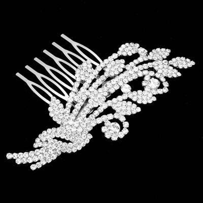 Rhinestone Sprout Hair Comb - Madeline Love - Flyclothing LLC