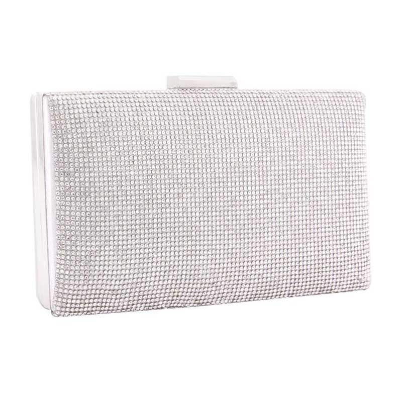 Shimmery Evening Clutch Bag - Madeline Love - Flyclothing LLC