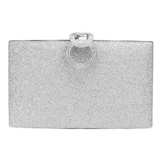 Shimmery Evening Clutch Crossbody Bag - Madeline Love - Flyclothing LLC