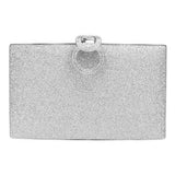 Shimmery Evening Clutch Crossbody Bag - Madeline Love - Flyclothing LLC