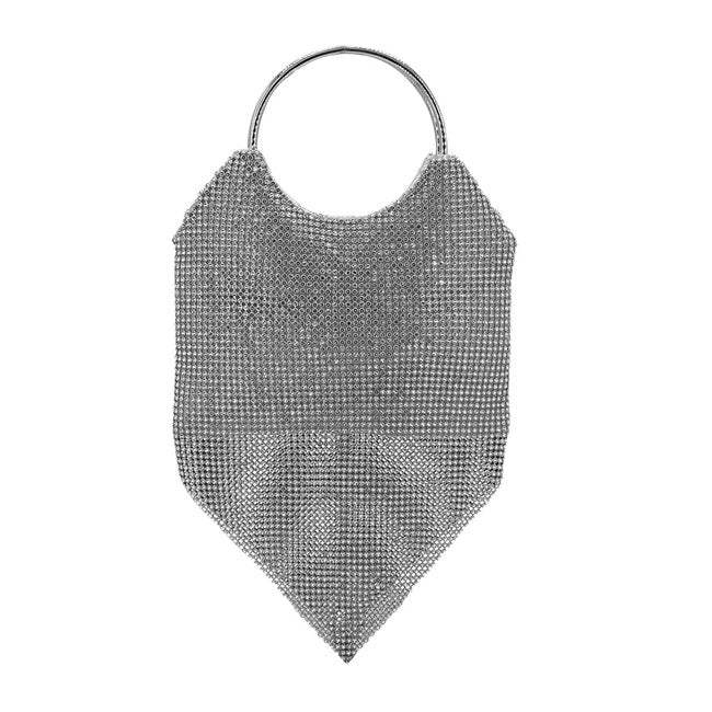 Shimmery Evening Clutch Crossbody Bag - Madeline Love - Flyclothing LLC