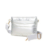 Solid Puffer Crossbody Bag - Madeline Love - Flyclothing LLC