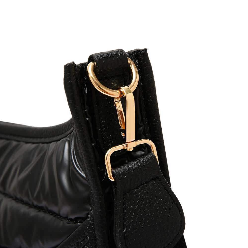 Solid Quilted Shiny Puffer Crossbody Bag - Madeline Love - Flyclothing LLC