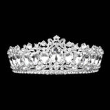 Teardrop Stone Accented Crown Tiara - Madeline Love - Flyclothing LLC