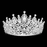 Teardrop Stone Accented Crown Tiara - Madeline Love - Flyclothing LLC