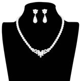 Crystal Accented Pearl Collar Necklace - Madeline Love - Flyclothing LLC