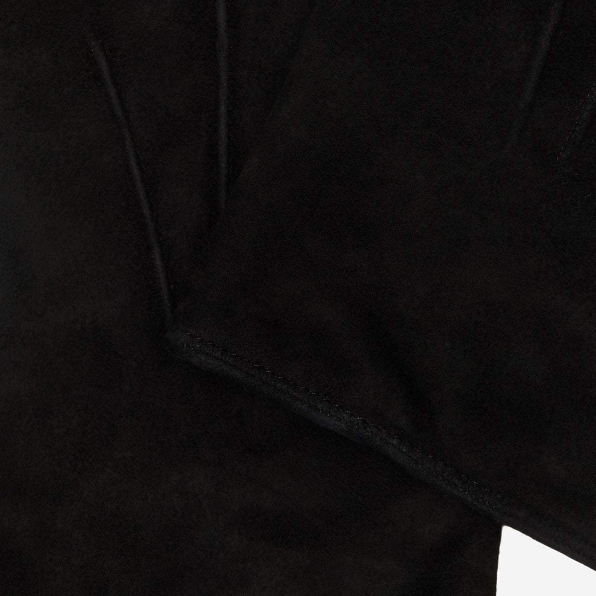 Silvia (black) - Italian suede leather gloves with luxurious cashmere lining - Leather Gloves Online - Flyclothing LLC
