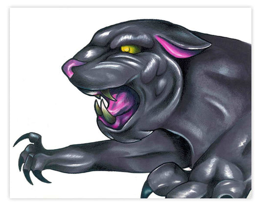 Black Market Art Company Simola Panther Print - Black Market Art Company - Flyclothing LLC