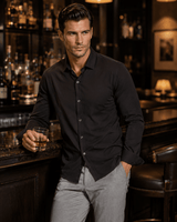 Buki Cinqo 'Single Shot' Long Sleeve Shirt - Black