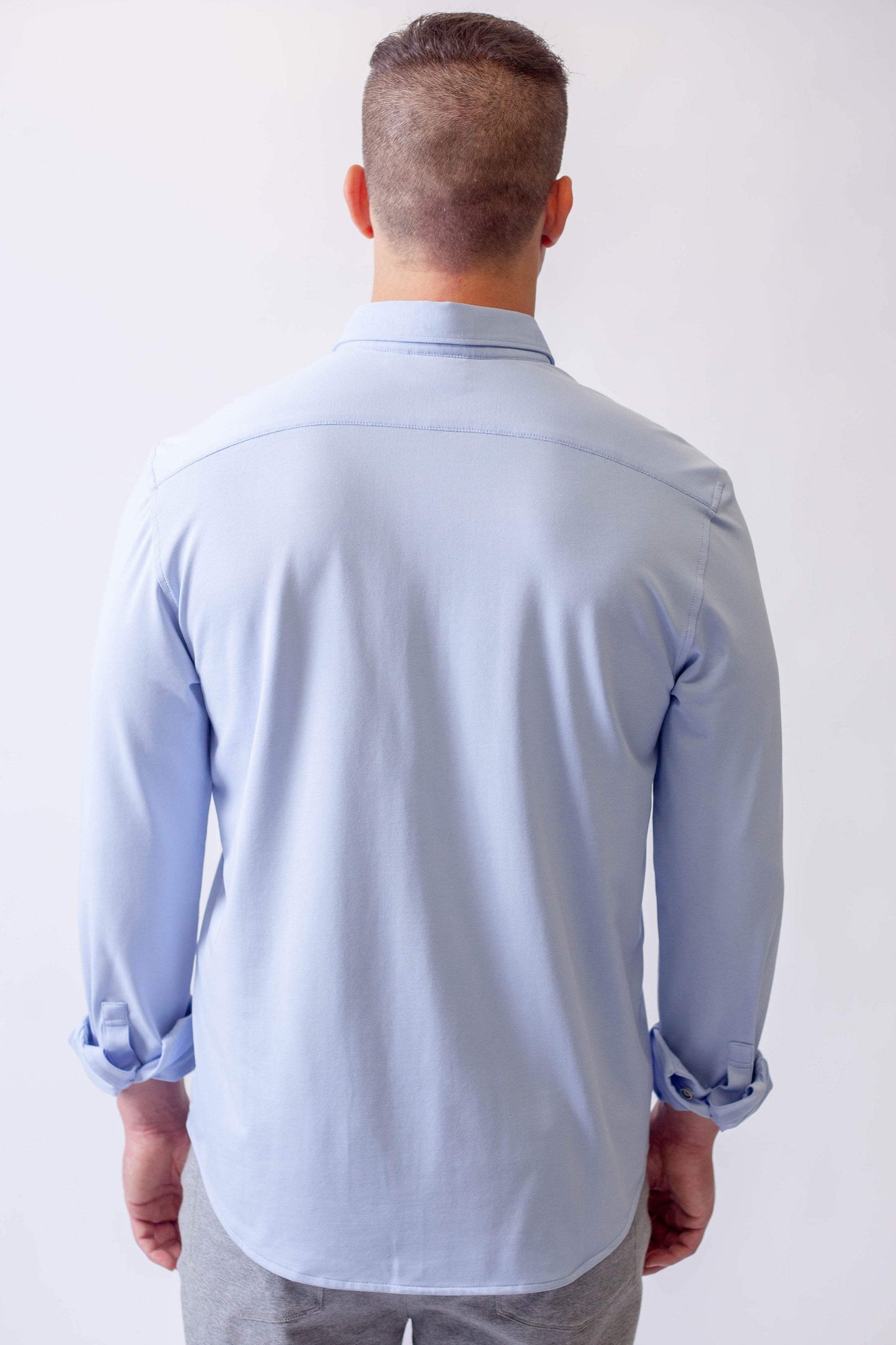 Buki Cinqo 'Single Shot' Long Sleeve Tech Shirt - French Blue - Buki - Flyclothing LLC