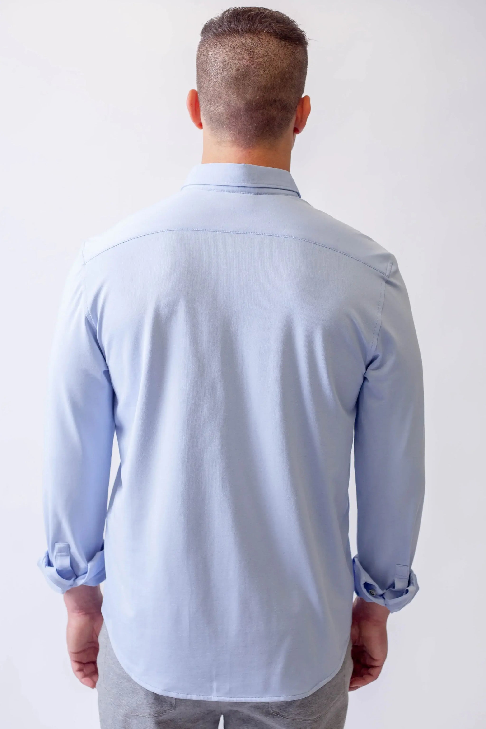 Buki Cinqo 'Single Shot' Long Sleeve Tech Shirt - French Blue - Buki - Flyclothing LLC
