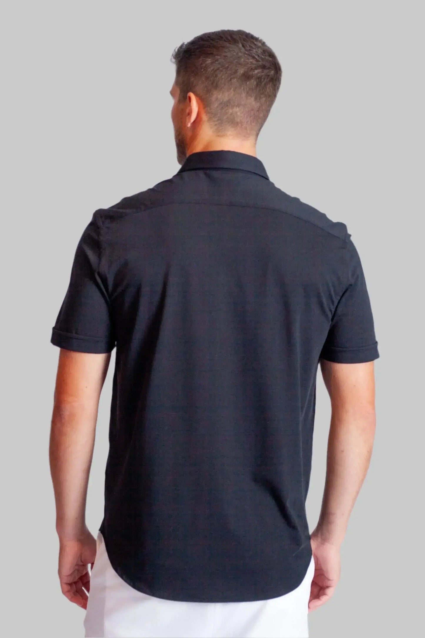 Buki Cinqo Single Shot Short Sleeve Shirt - Black - Buki - Flyclothing LLC