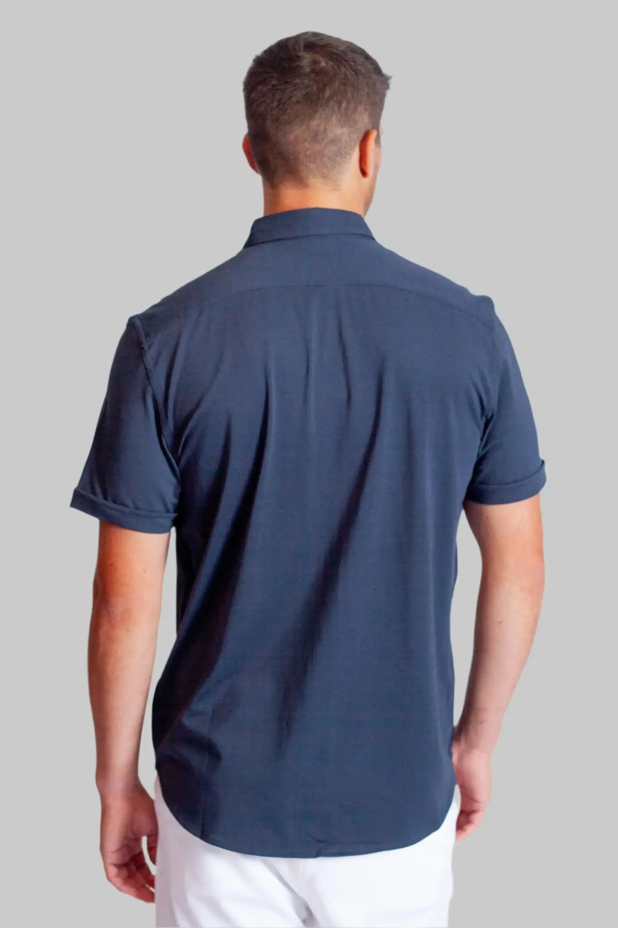 Buki Cinqo 'Single Shot' Short Sleeve Shirt - Blue Night - Buki - Flyclothing LLC