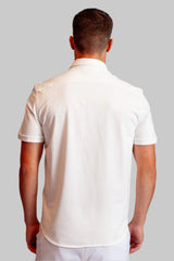 Buki Cinqo Single Shot Short Sleeve Tech Shirt — White - Buki - Flyclothing LLC
