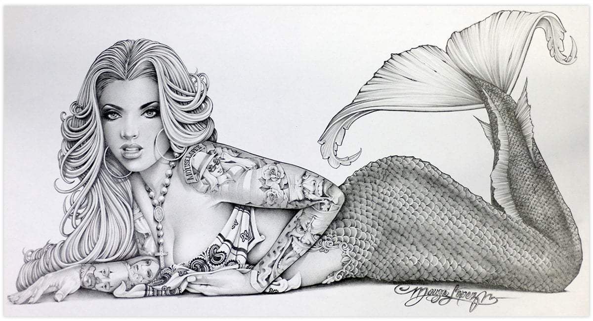 Black Market Art Company Siren Print - Black Market Art Company - Flyclothing LLC