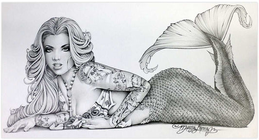 Black Market Art Company Siren Print - Black Market Art Company - Flyclothing LLC