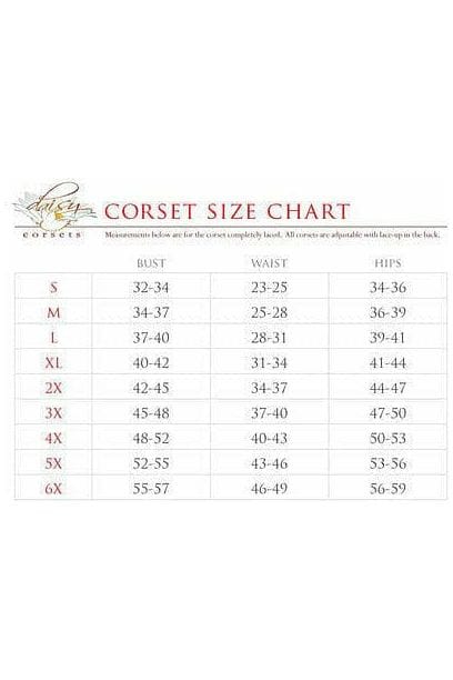 Daisy Corsets Top Drawer Dusty Rose Brocade Steel Boned Corset - Daisy Corsets