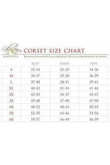 Daisy Corsets Lavish Red Underbust Corset w/Black Lace Overlay - Daisy Corsets - Flyclothing LLC