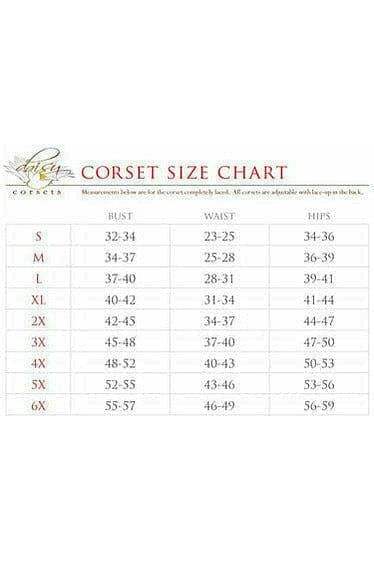 Daisy Corsets Top Drawer Purple Satin Steel Boned Corset - Daisy Corsets - Flyclothing LLC