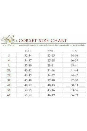 Daisy Corsets Lavish Wine Brocade Corset - Daisy Corsets