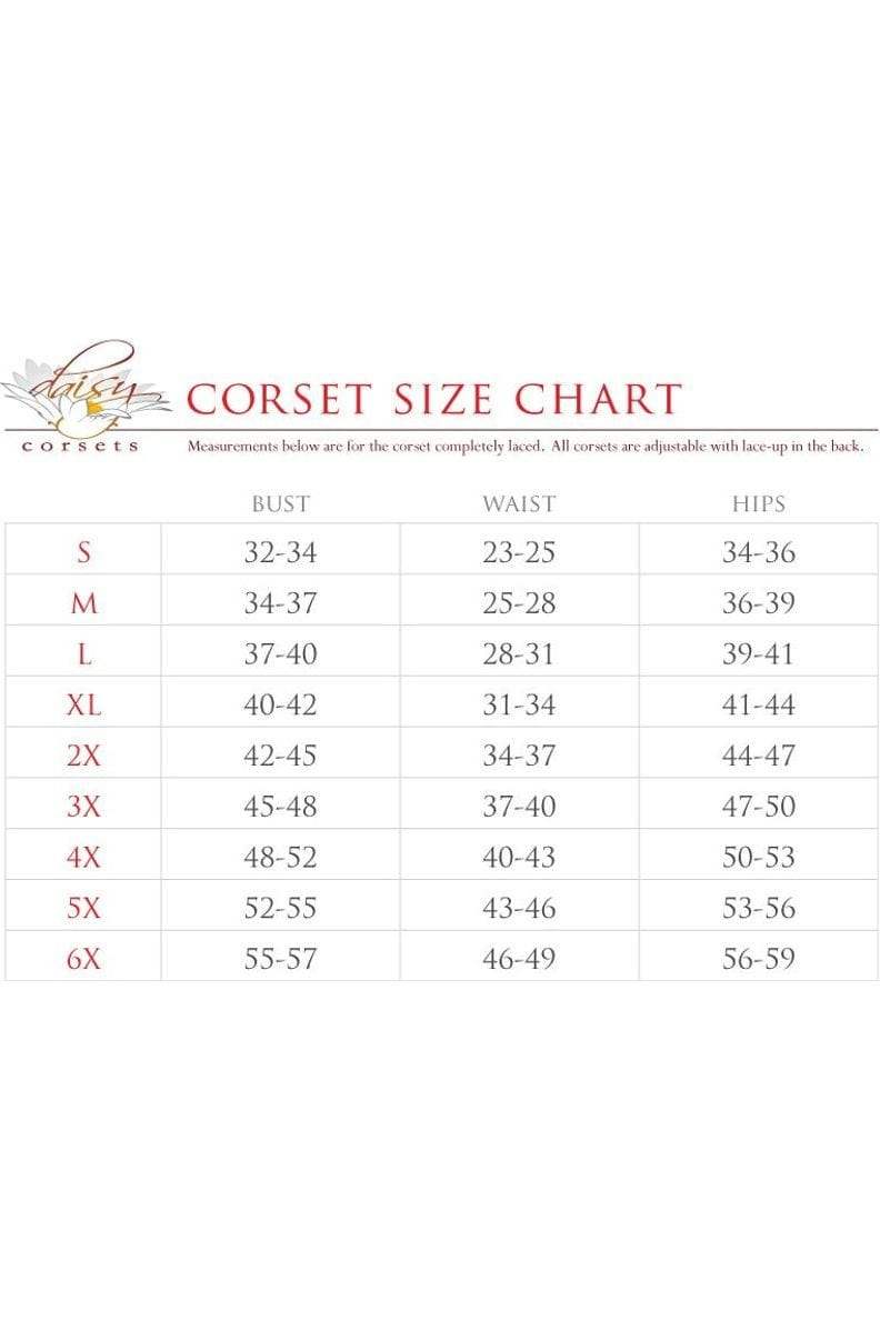 Daisy Corsets Top Drawer 4 PC Pirate Lady Corset Costume - Daisy Corsets - Flyclothing LLC