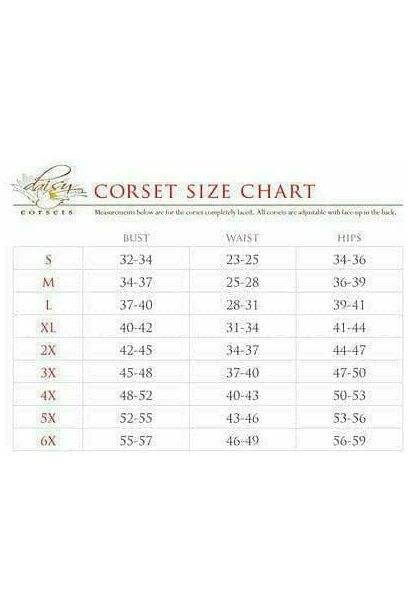 Daisy Corsets Top Drawer Dusty Rose Brocade Steel Boned Corset - Daisy Corsets - Flyclothing LLC