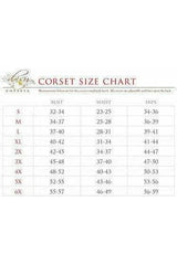 Daisy Corsets Top Drawer Black Cotton Steel Boned Corset w/Zipper - Daisy Corsets - Flyclothing LLC
