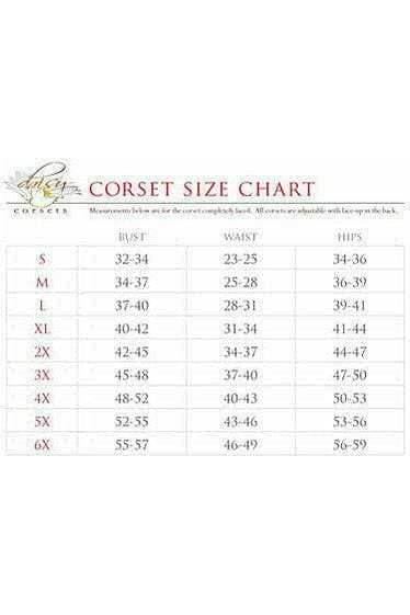 Daisy Corsets Lavish Purple Lace Front Zipper Corset - Daisy Corsets - Flyclothing LLC