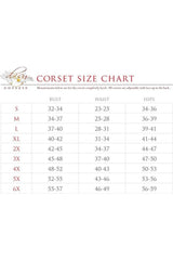 Daisy Corsets Lavish 6 PC Saloon Girl Corset Costume - Daisy Corsets - Flyclothing LLC