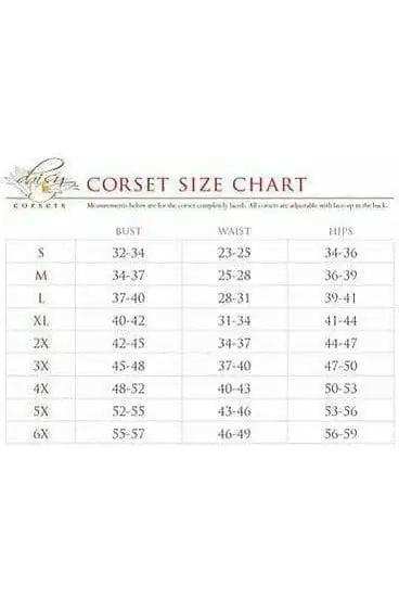 Daisy Corsets Lavish Dark Green Brocade Corset - Daisy Corsets - Flyclothing LLC