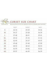 Daisy Corsets Top Drawer Black Cotton Steel Boned Corset w/Zipper - Daisy Corsets