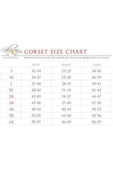 Daisy Corsets Top Drawer CURVY Teal Brocade Double Steel Boned Overbust Corset - Daisy Corsets