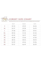 Daisy Corsets Lavish 3 PC Clear Black Witch Corset Costume - Daisy Corsets - Flyclothing LLC