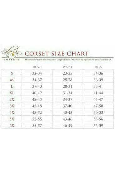 Daisy Corsets Lavish Dark Green Brocade Corset - Daisy Corsets