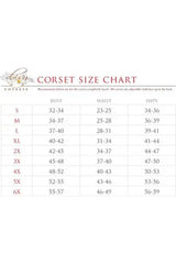 Daisy Corsets Top Drawer 2 PC Black Lace Steel Boned Corset & Skirt Set - Daisy Corsets - Flyclothing LLC