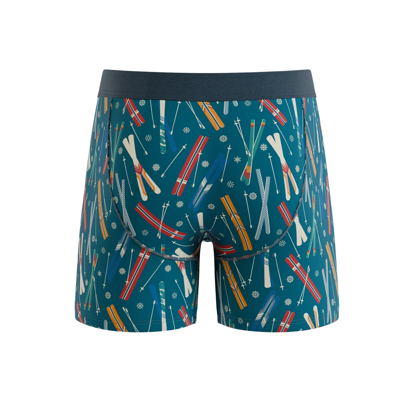 The Ski In Ski Out | Retro Ski Ball Hammock® Pouch Underwear With Fly - Shinesty - Flyclothing LLC